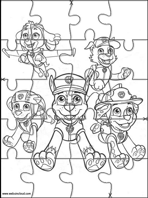 Rompecabezas de Paw Patrol