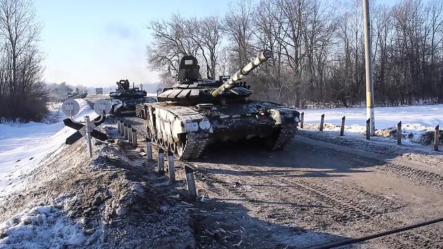 Rusia anuncia la retirada de algunas tropas de la frontera con Ucrania