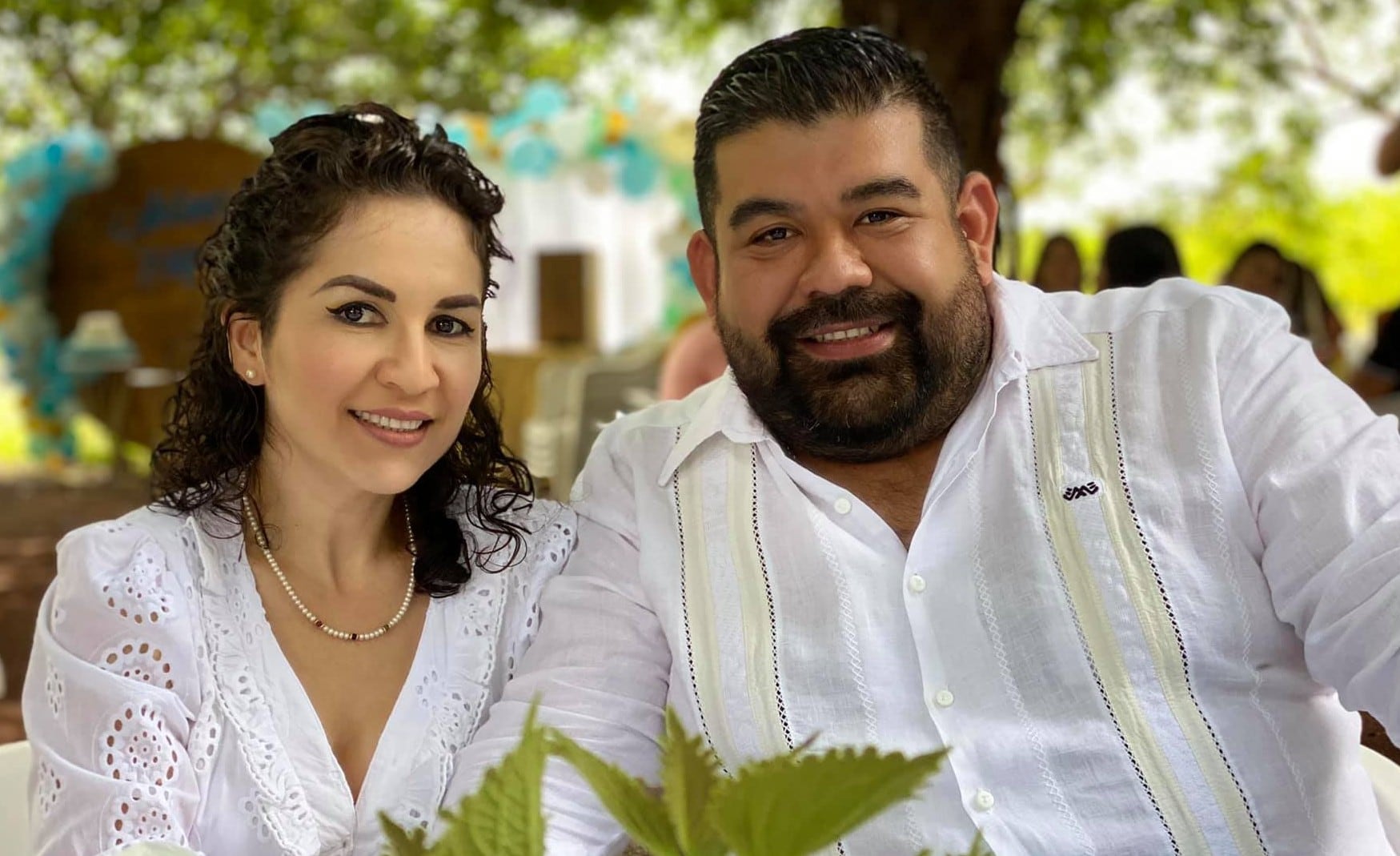 Francisco Huacus y su esposa Blanca Álvarez