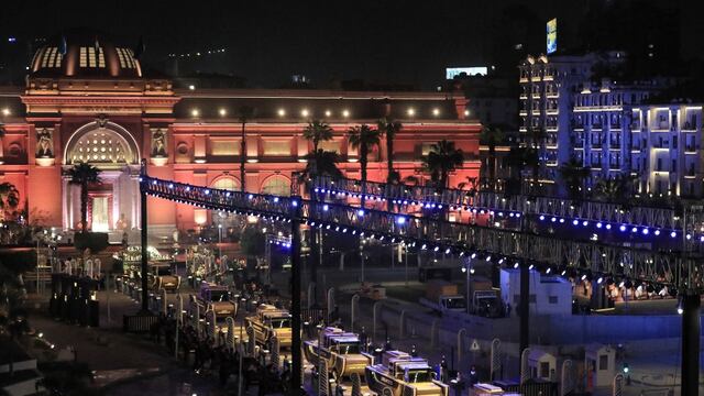 Desfile Dorado de los Faraones