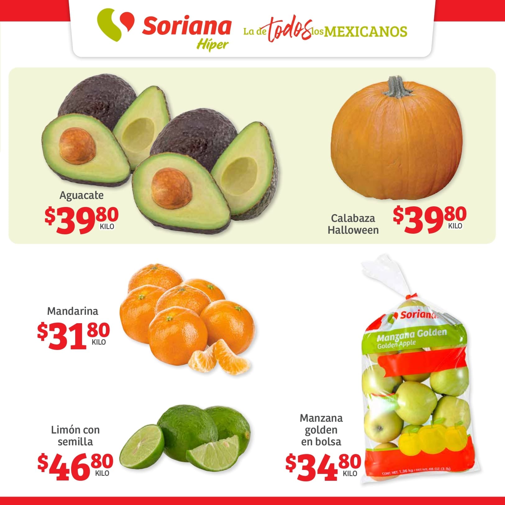 Soriana Frutas