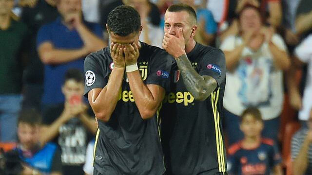 Cristiano rompió en llanto al ver la tarjeta roja.