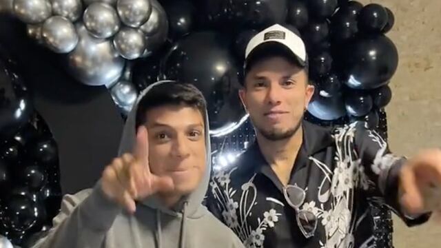 Carlos Salcedo en nueva fiesta de jugadores de Cruz Azul