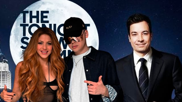 VIDEO: Una Shakira muy loba con Bizarrap la rompió con Jimmy Fallon