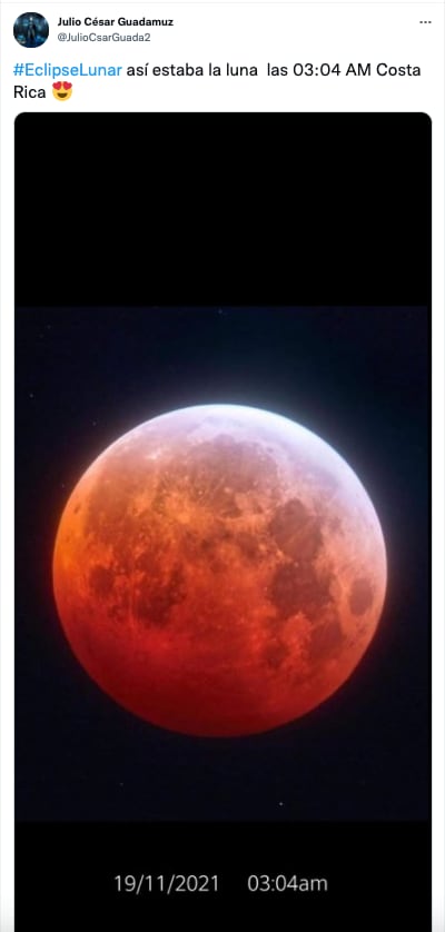 Así se vio el eclipse lunar "más largo del siglo"