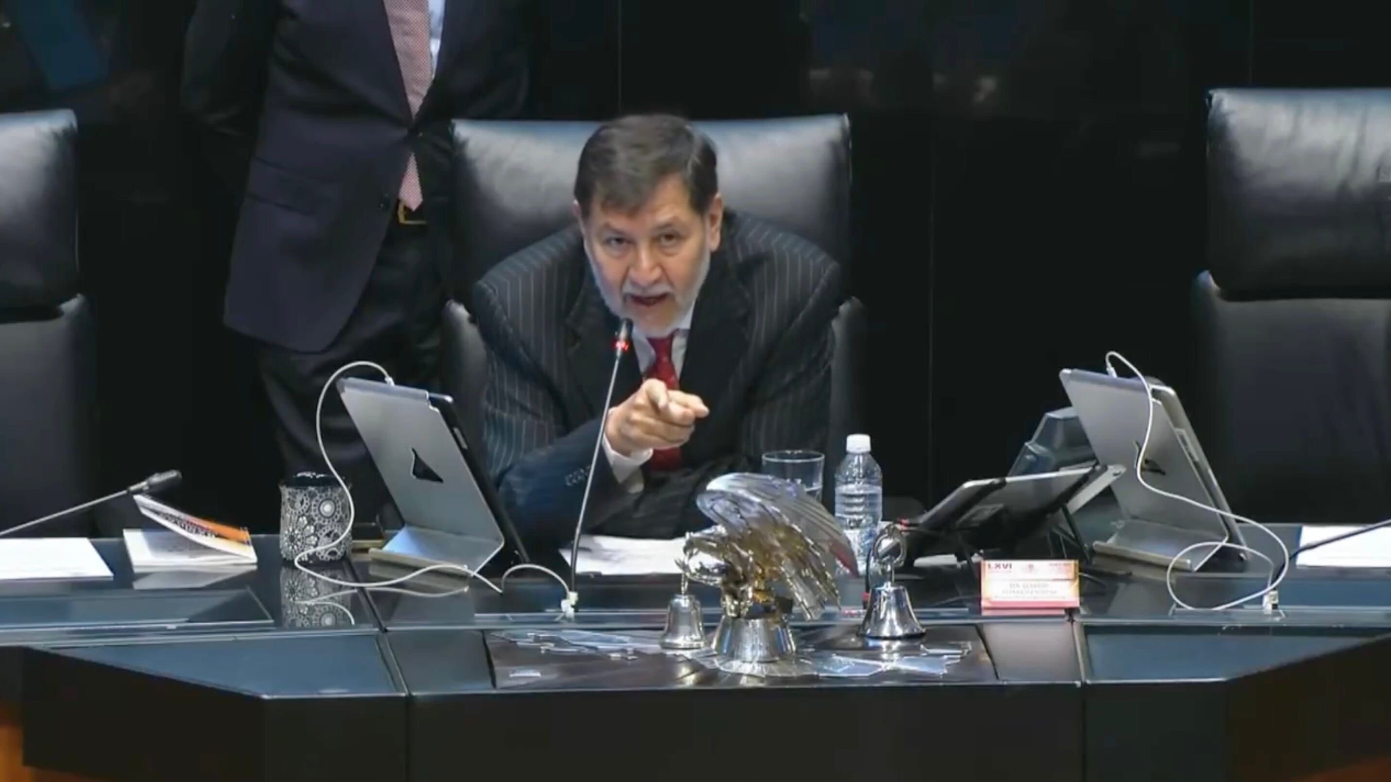 Gerardo Fernández Noroña y Ricardo Anaya se pelean por caso Adán Augusto López