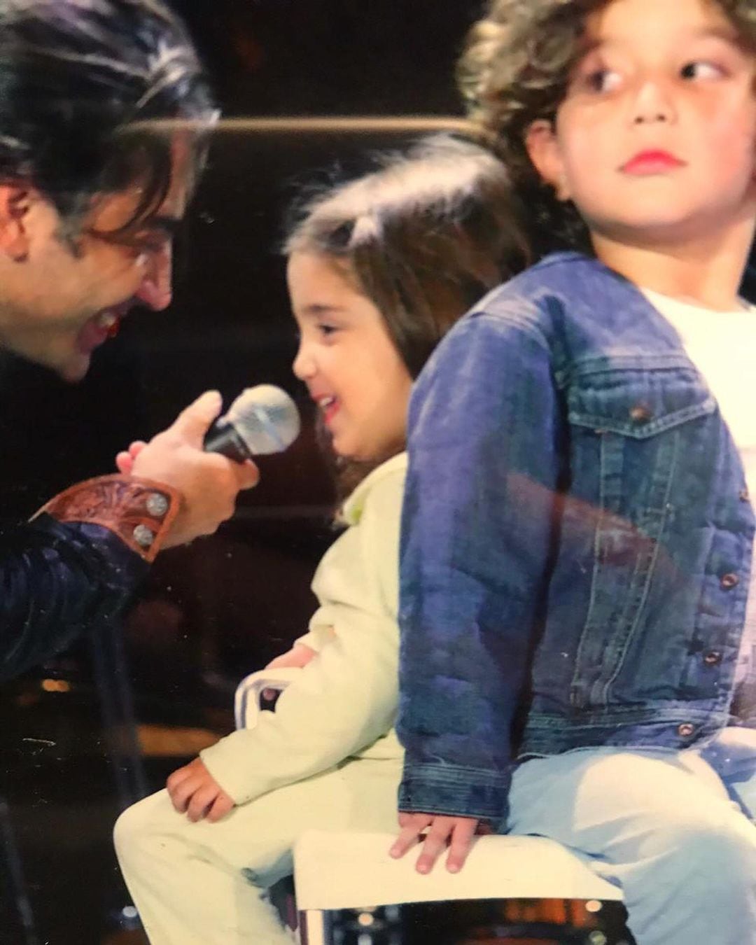 Alejandro Fernández y Valentina Fernández