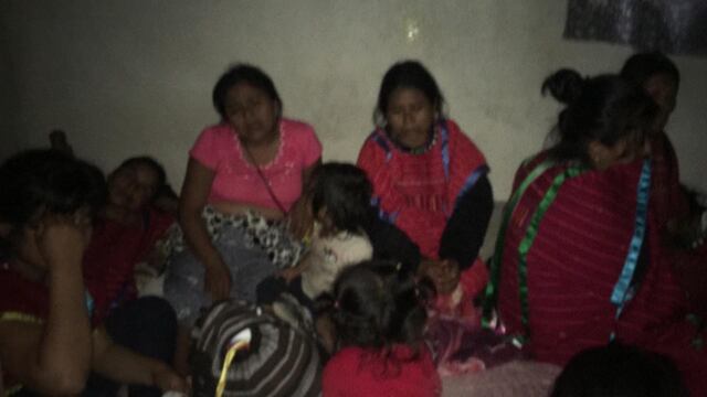 Triquis desplazados.