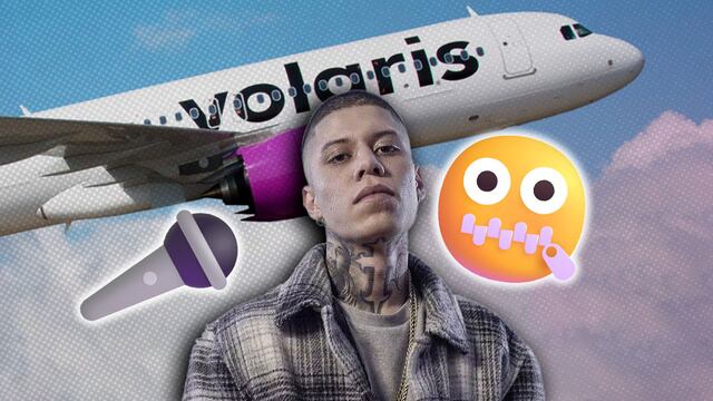 Santa Fe Klan se echa palomazo en vuelo de Volaris