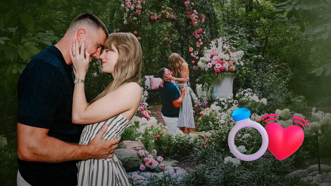 Taylor Swift se compromete con Travis Kelce y lo anunciaron con una bonita foto