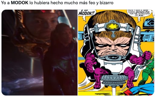 Apariencia de MODOK en 'Ant-Man and the Wasp: Quantumania' desata memes