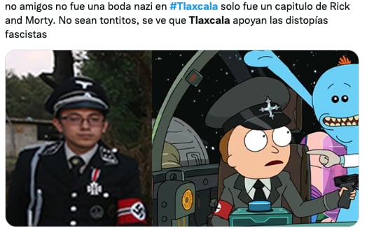 Memes boda nazi en Tlaxcala