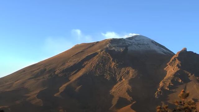 Volcán Popocatépetl el 4 de abril