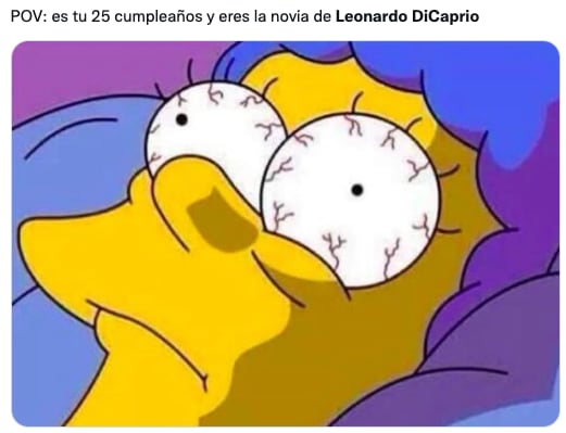 Memes de Leonardo DiCaprio y mujeres de 25 años