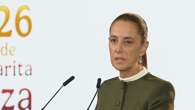 Claudia Sheinbaum, presidenta de México.