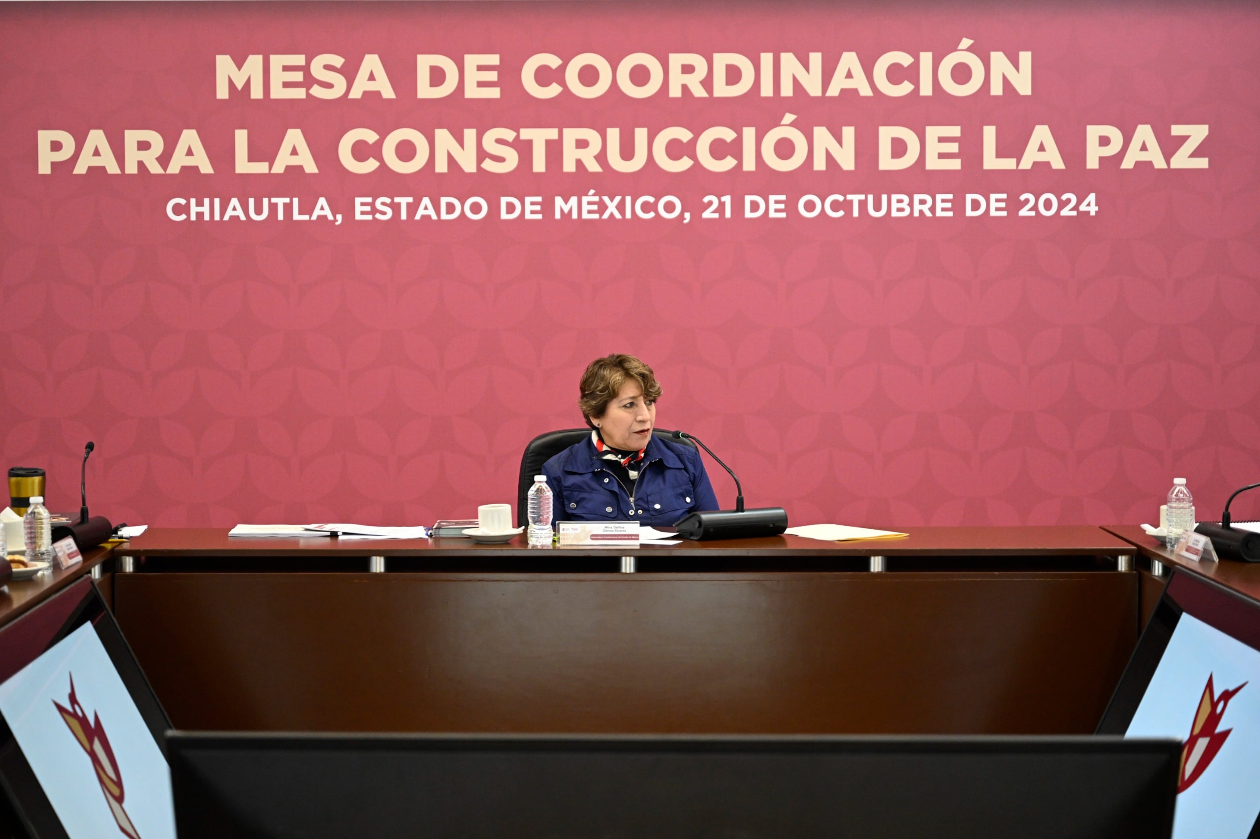 Delfina Gómez: Chiautla redujo 30% delitos de alto impacto