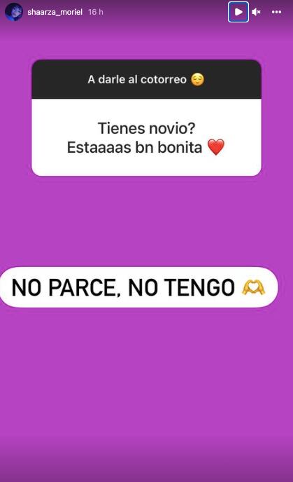 Shaarza Moriel dice ser una mujer soltera