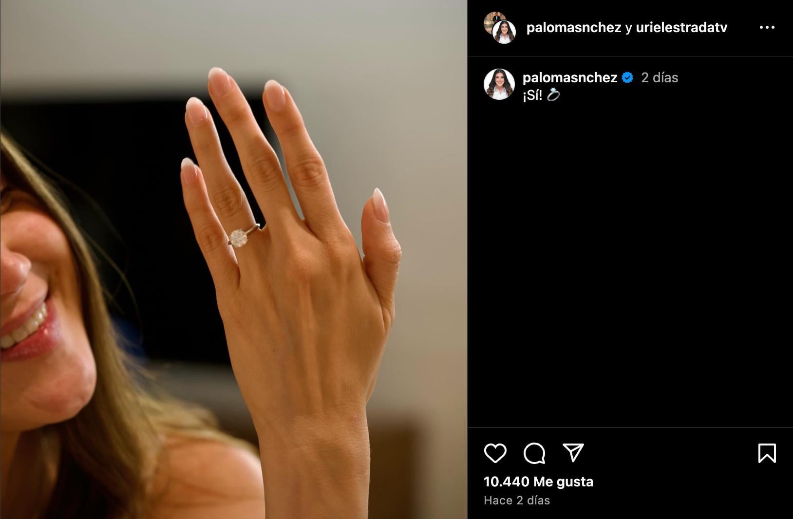 La senadora Paloma Sánchez se comprometió con el conductor Uriel Estrada