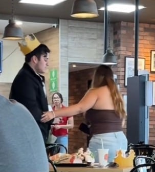 Burger King está buscando al “soldado caído” que propuso matrimonio