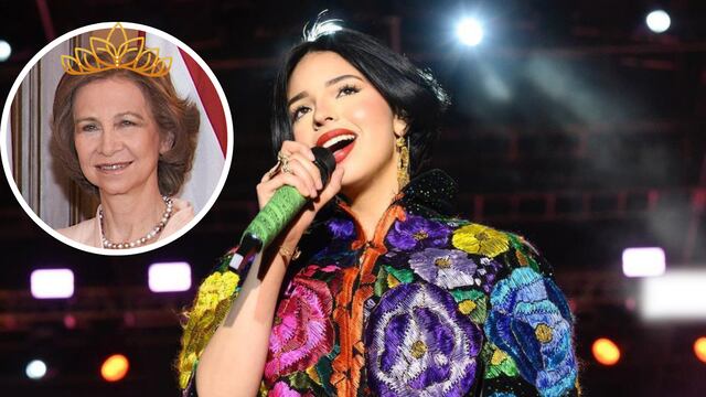 Ángela Aguilar fue invitada por la reina Sofía de Grecia a cantarle en España.