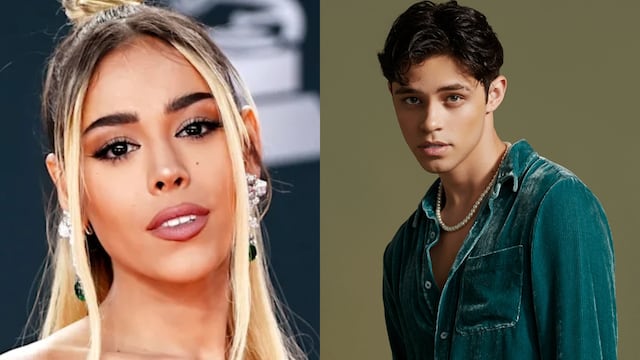 Danna Paola y Alex Hoyer demuestran su amor en los Latin AMAs