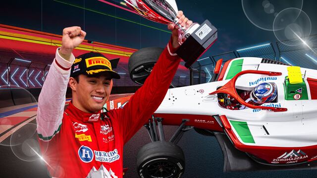 Noel León, piloto mexicano, se sube al podio de Silverstone en la Fórmula 3
