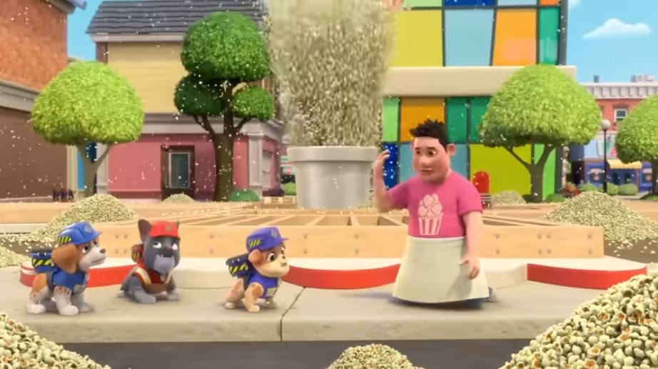 Rubble y Equipo de Paw Patrol por el inicio de la canícula 2025