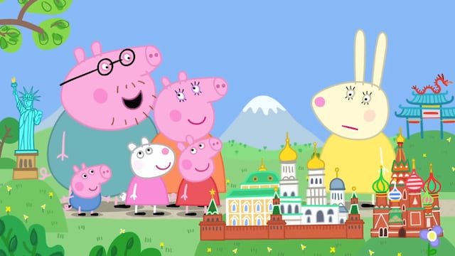 Peppa Pig por el Día de las 7 Maravillas del Mundo