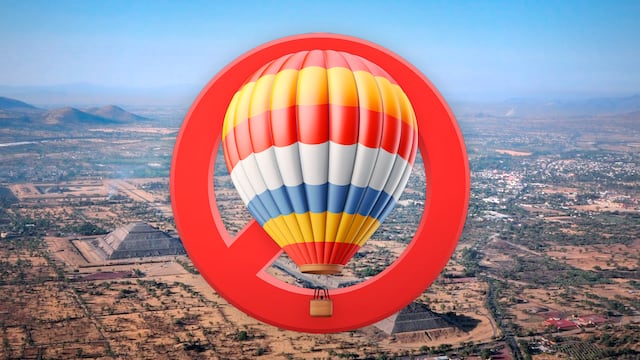 Si se aplicara la ley, la mayoría de los globos en Teotihuacán dejaría de operar