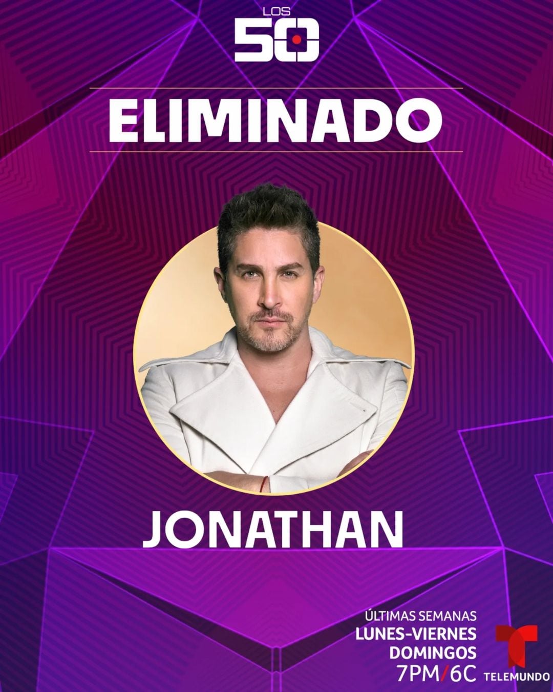 Eliminada Los 50 de Telemundo