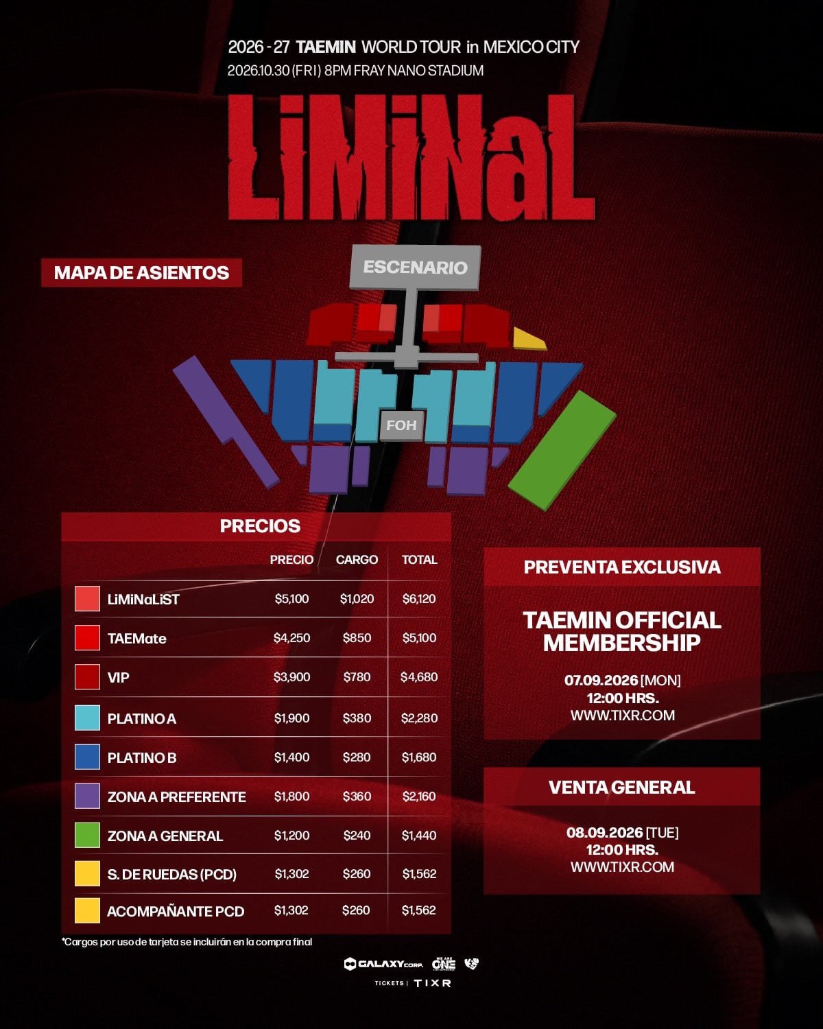 Taemin en la CDMX