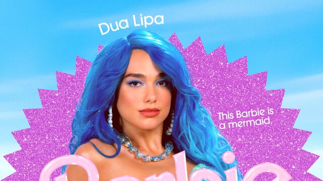 Dua Lipa será la Barbie Sirena en la película de Greta Gerwig