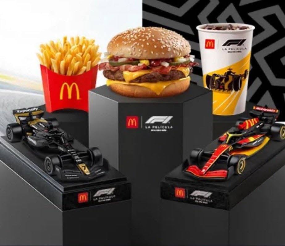 Cajita Feliz de McDonalds F1