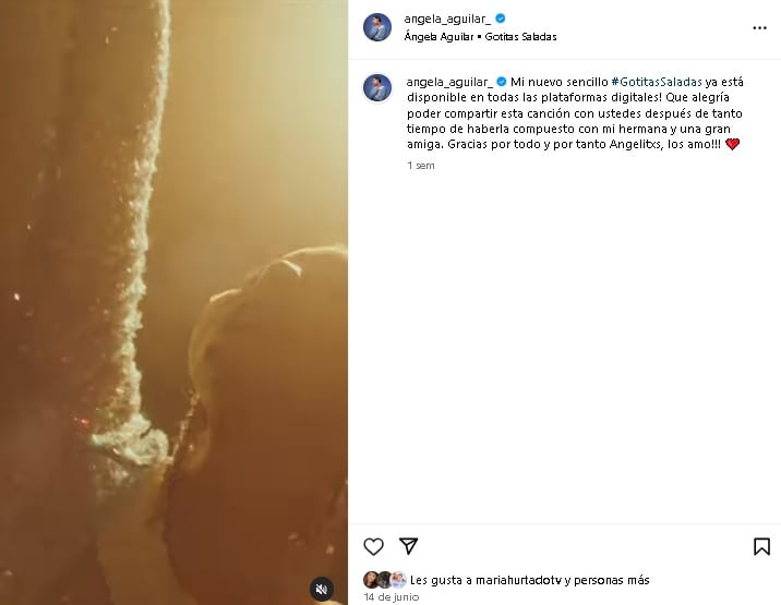 Ángela Aguilar desactiva los comentarios en Instagram por tanto hate por Christian Nodal.