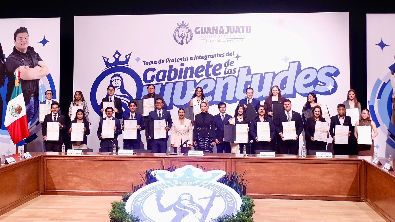 Libia Dennise García instala el primer Gabinete de las Juventudes en Guanajuato