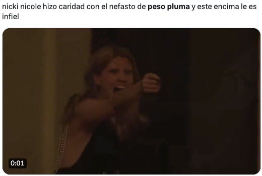 Memes de Peso Pluma infiel a Nicki Nicole