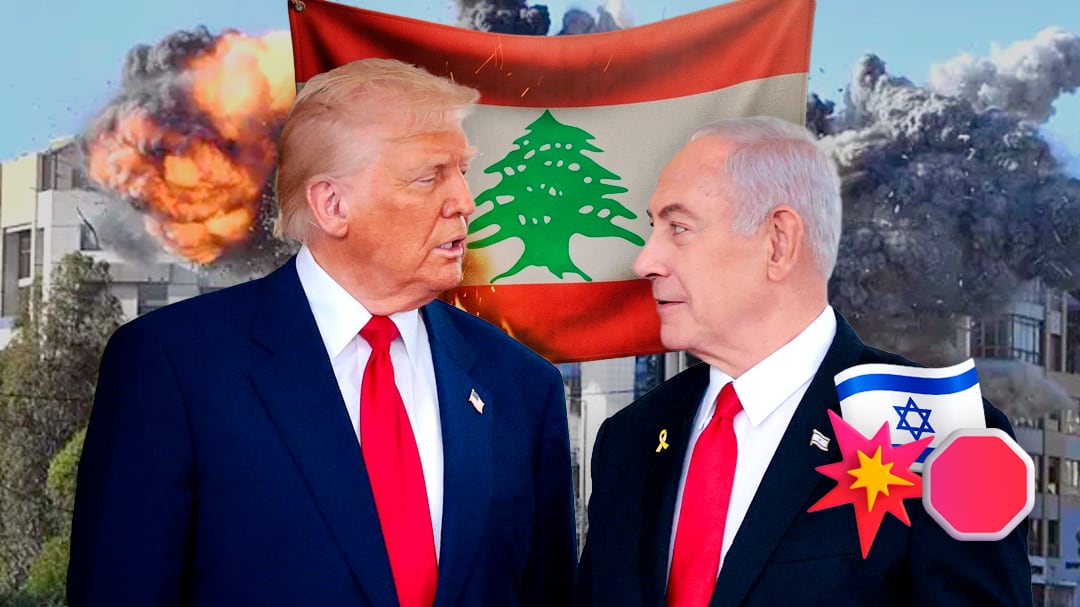Trump presiona a Netanyahu para frenar ataques en Líbano