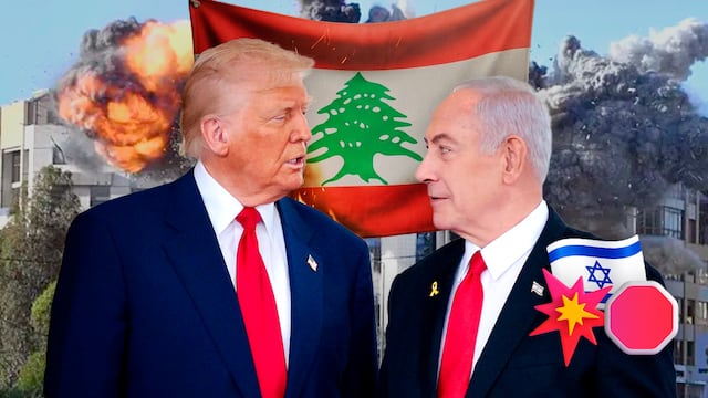 Trump pide a Netanyahu frenar ataques en Líbano