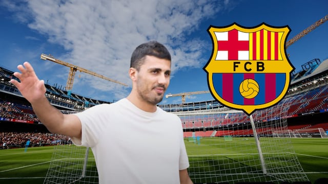 Rodri, campeón del mundo con España, confía en ganar muchos títulos con el FC Barcelona