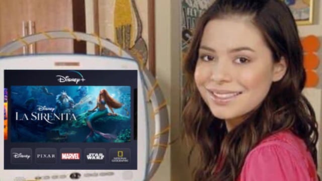 Meme de La Sirenita en Disney Plus