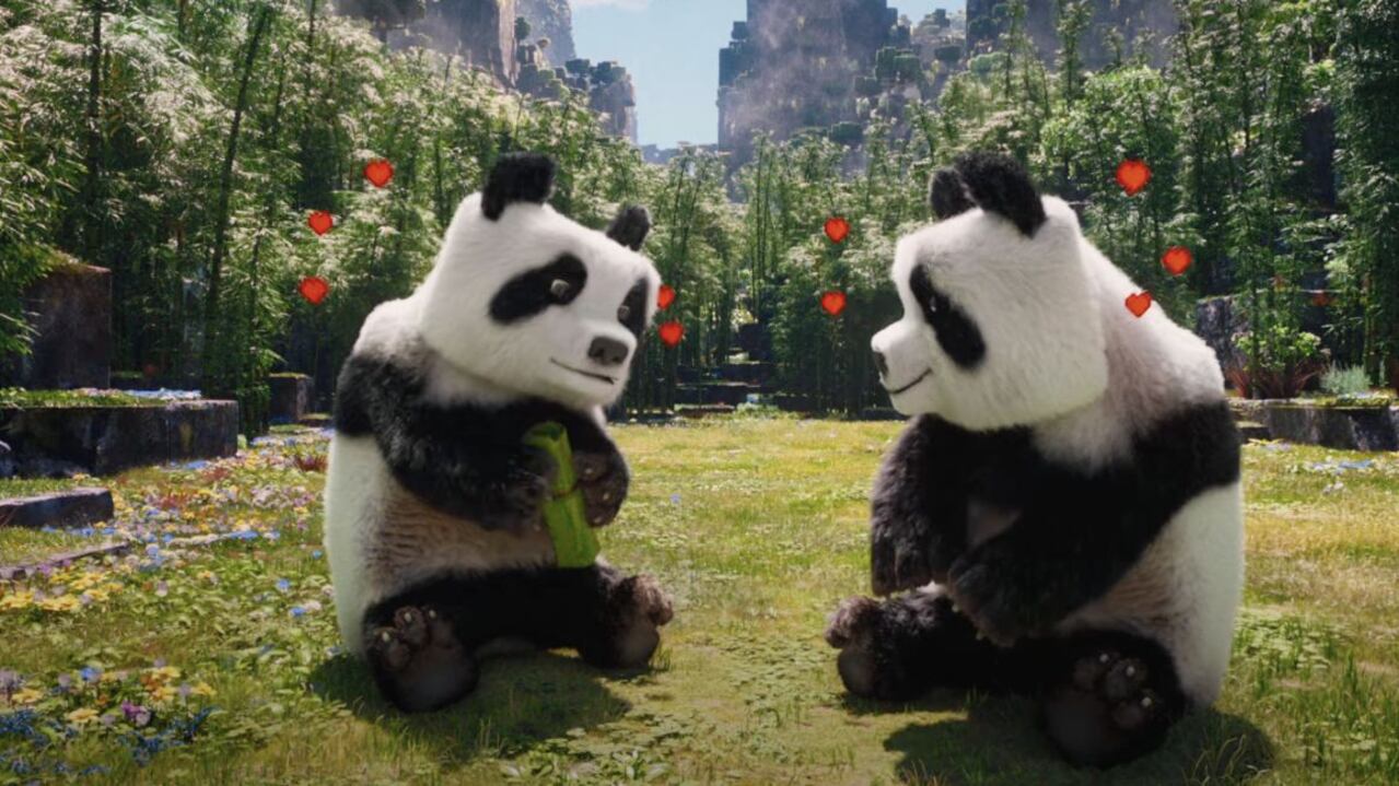 Minecraft La Película revela tráiler final con Jack Black, Jason Momoa y una pareja de osos panda (VIDEO)