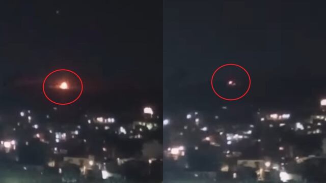 Captan bolas de fuego ‘bailando’ en un cerro de Guanajuato