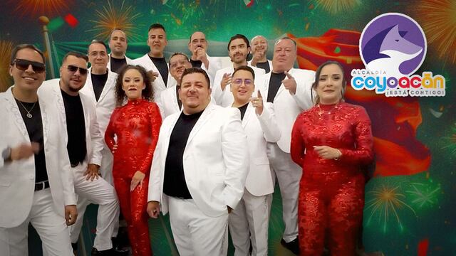 Grito de Independencia 2024 Coyoacán con la Sonora Dinamita