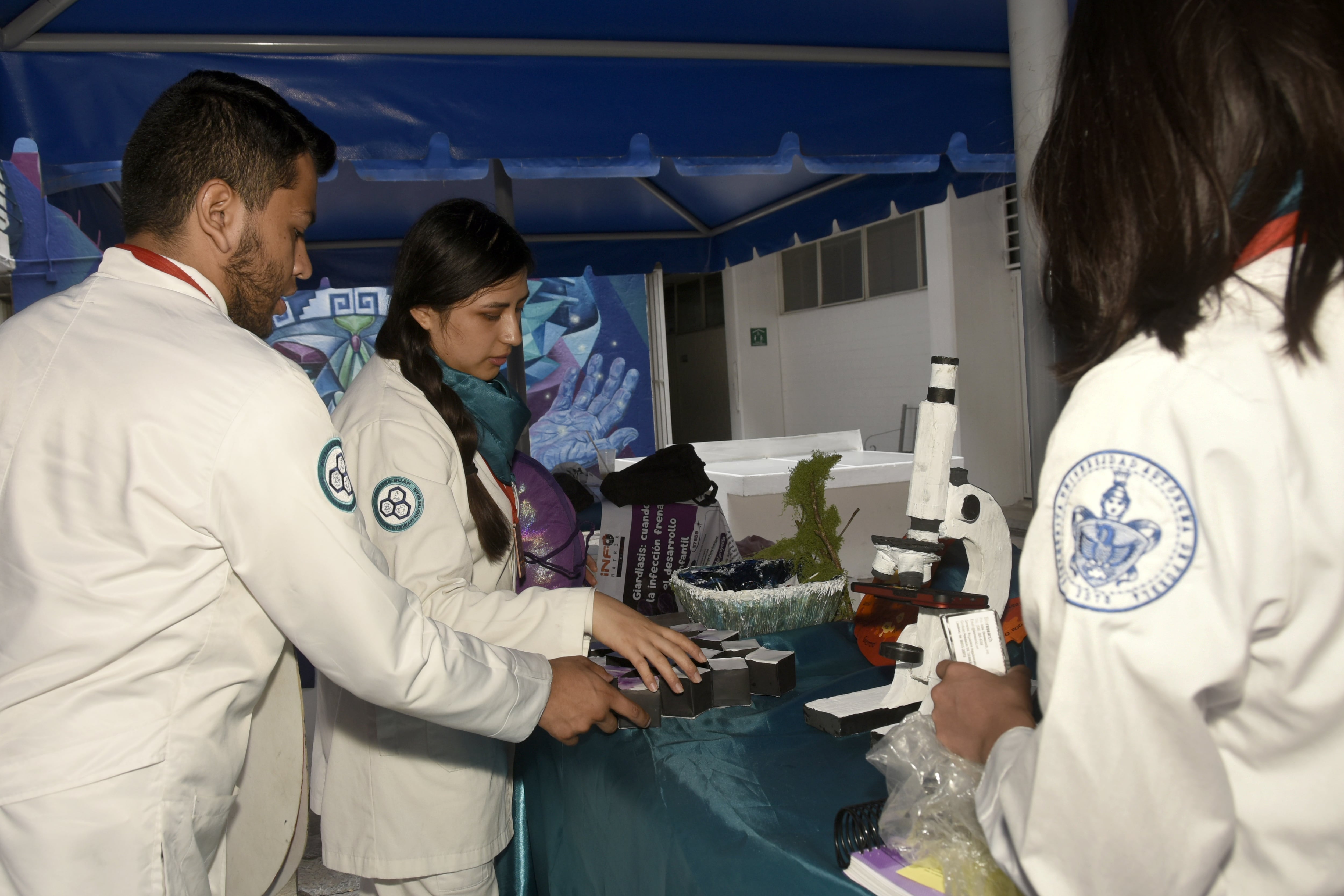 El equipo de estudiantes difundieron la patología de esta parasitosis intestinal por medio de recursos didácticos.