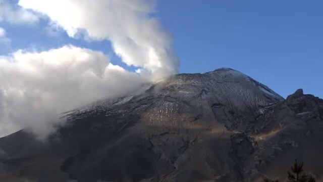 Volcán Popocatépetl el 28 de julio