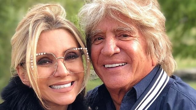 Daniela Castro junto a su padre Javier Castro