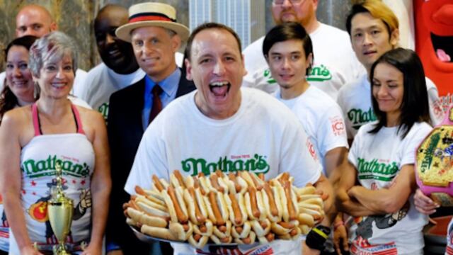 Joey 'Jaws' Chestnut.
