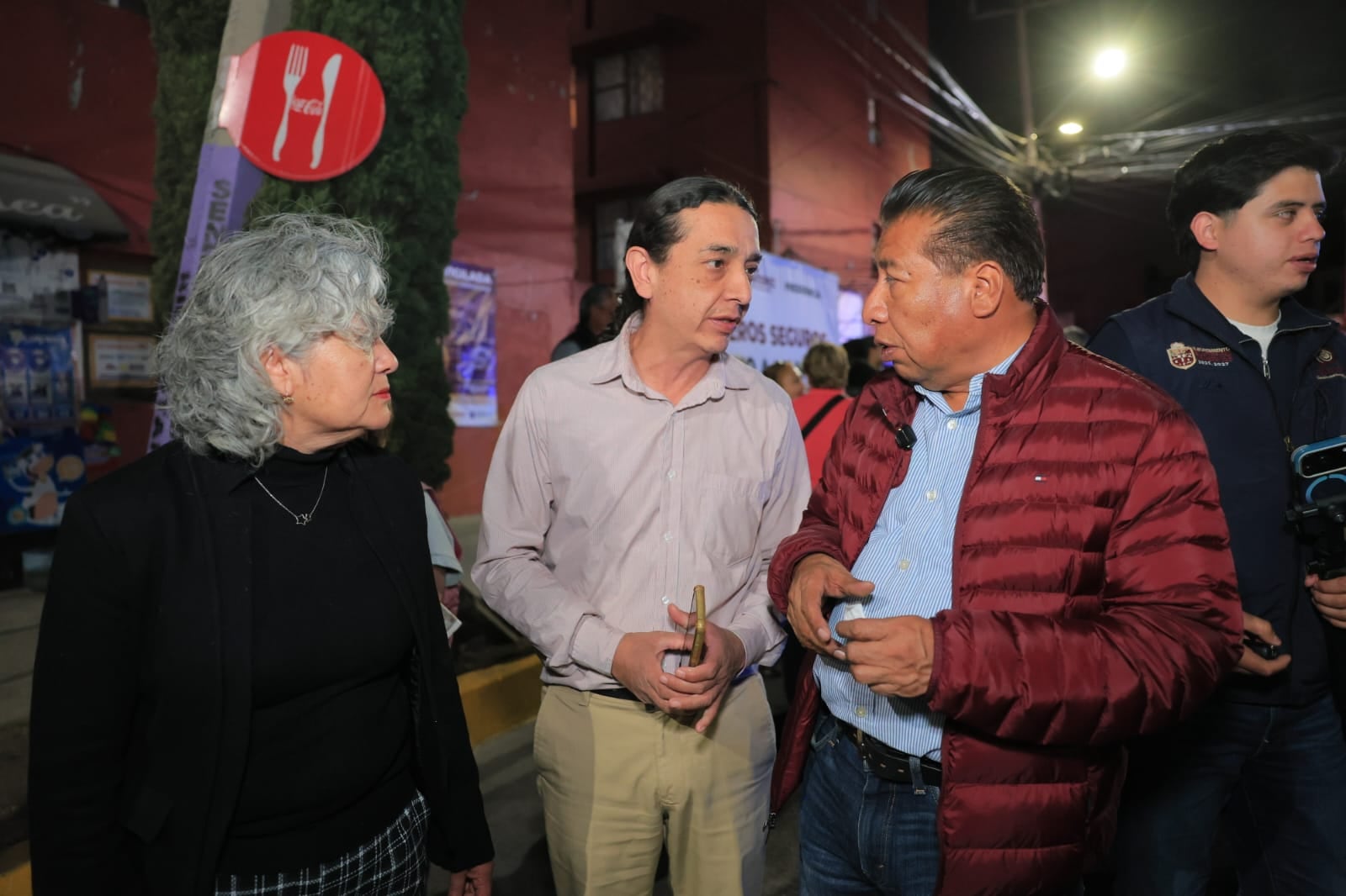 Azucena Cisneros fortalece seguridad con Sendero Seguro en Santa Clara Ecatepec.