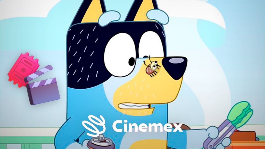 Bluey en cines. Colección Juguemos a ser chef: Estreno en Cinemex ya tiene fecha en septiembre