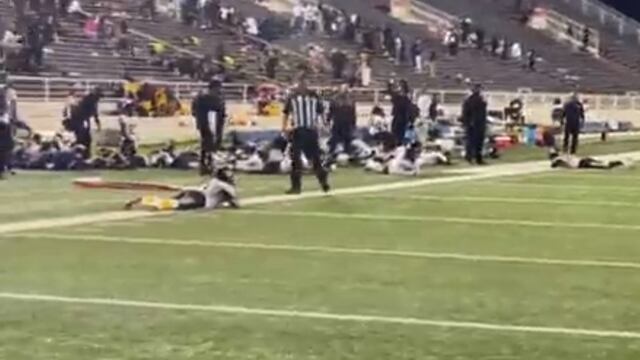 Tiroteo en un partido de futbol americano